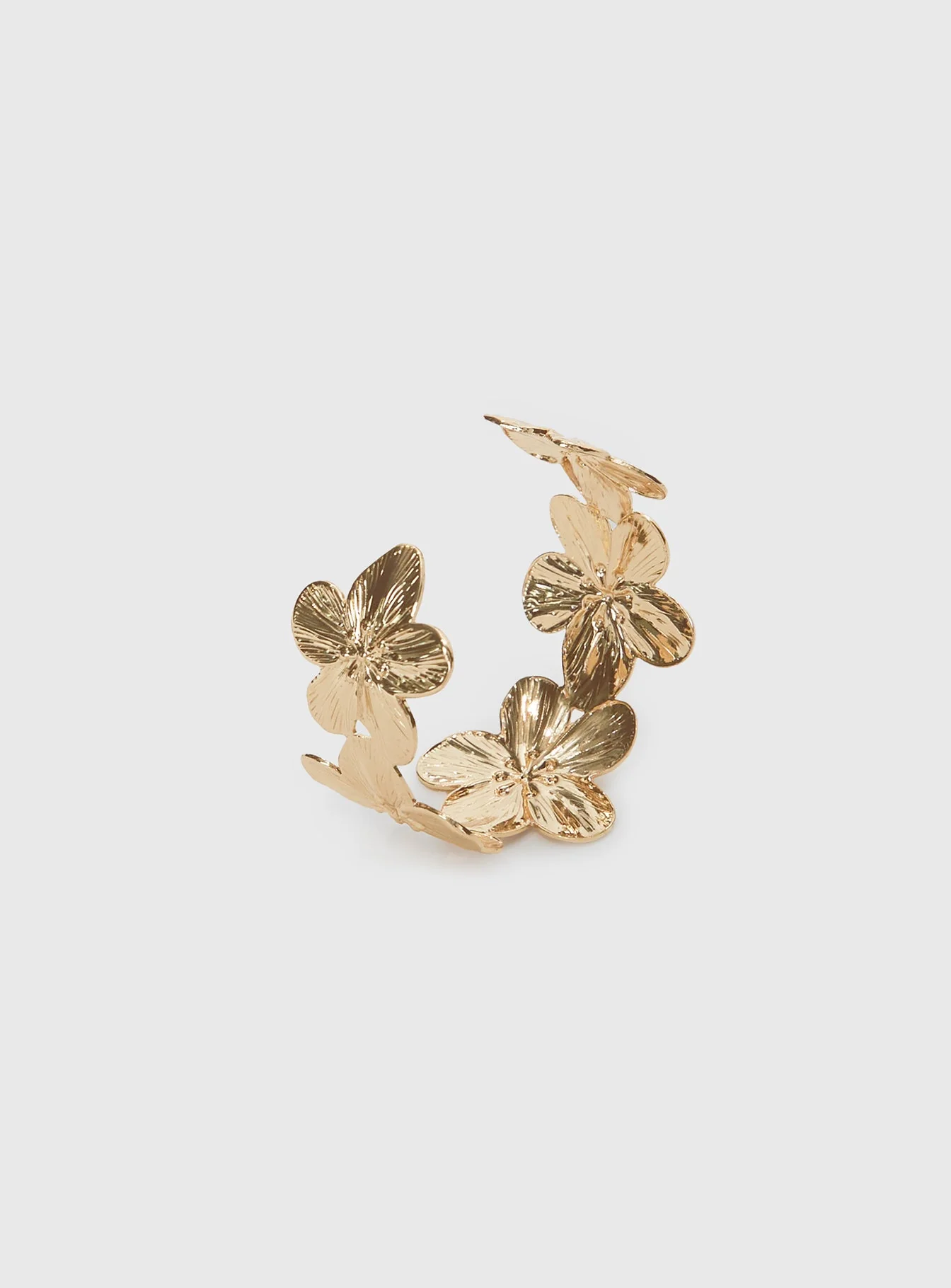See You Soon Cuff Gold - Image 4