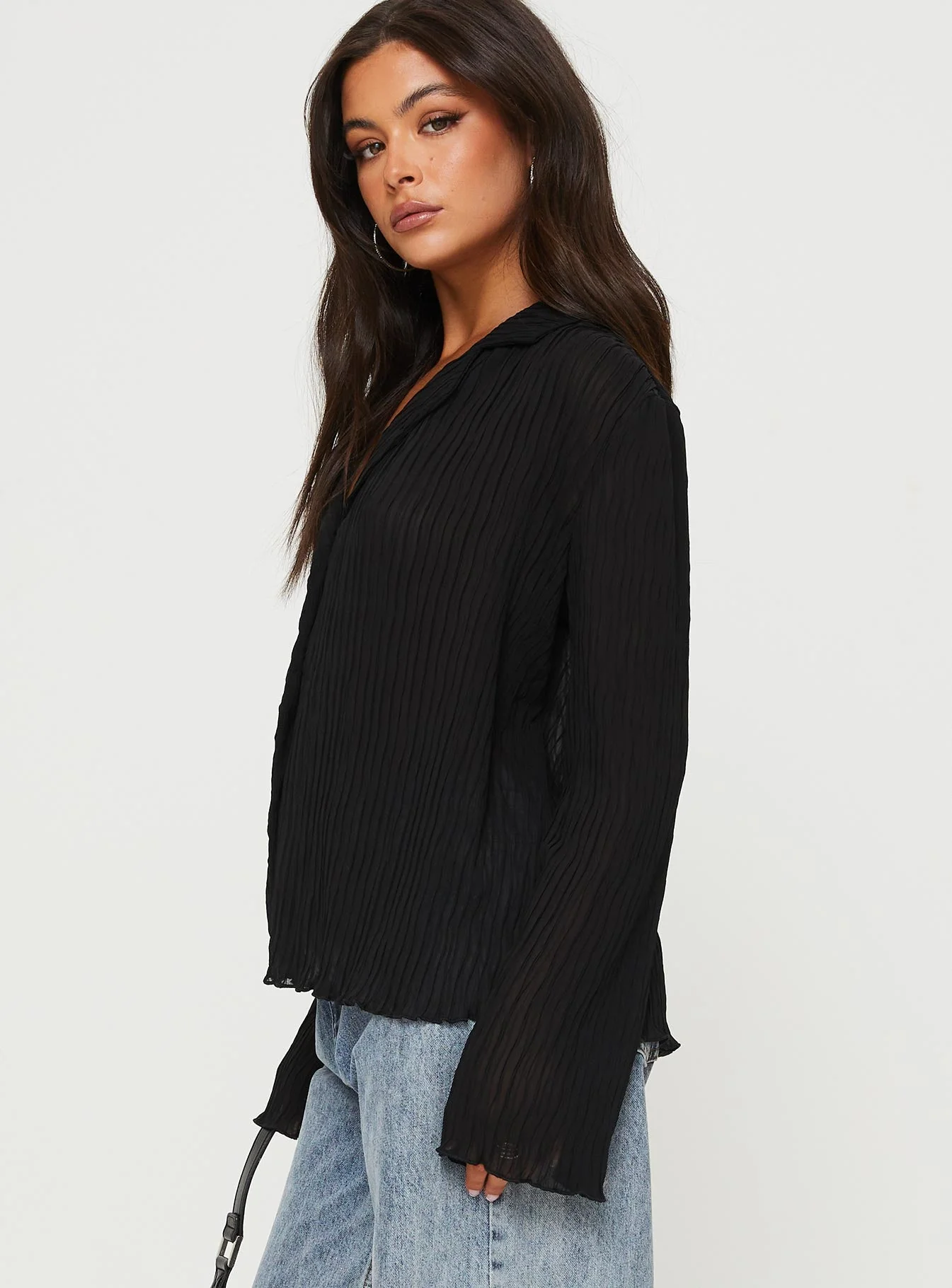 Selma Shirt Black - Image 4