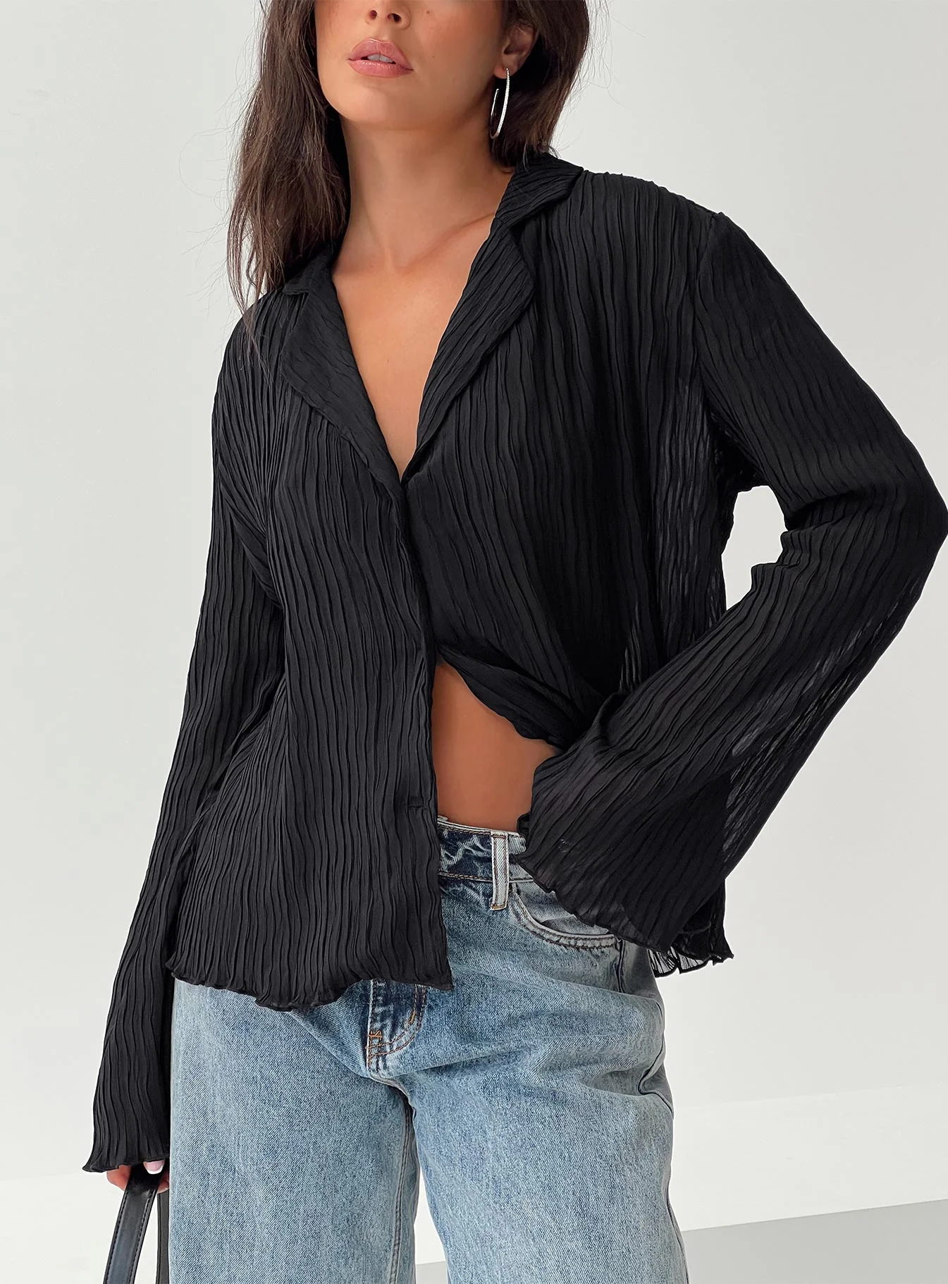Selma Shirt Black - Image 8