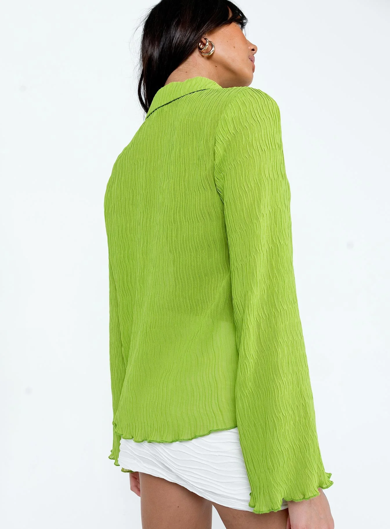 Selma Shirt Green - Image 5
