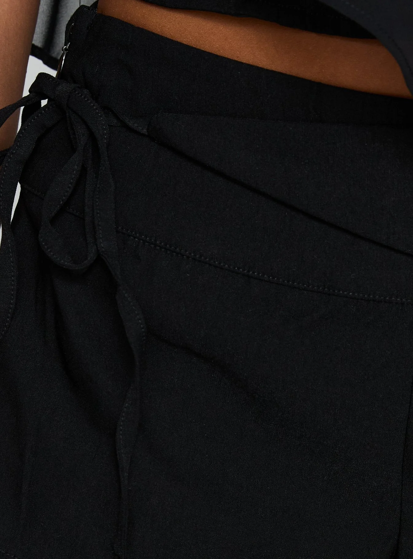 Senzo Wrap Shorts Black - Image 6