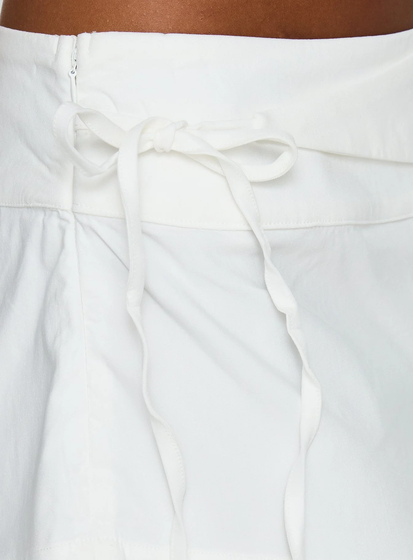 Senzo Wrap Shorts White - Image 7