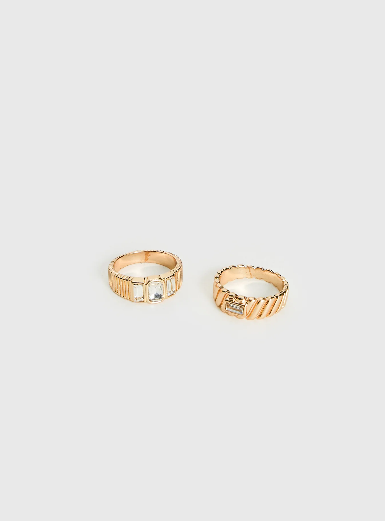 September Sunsets Diamante Ring Pack Gold - Image 2