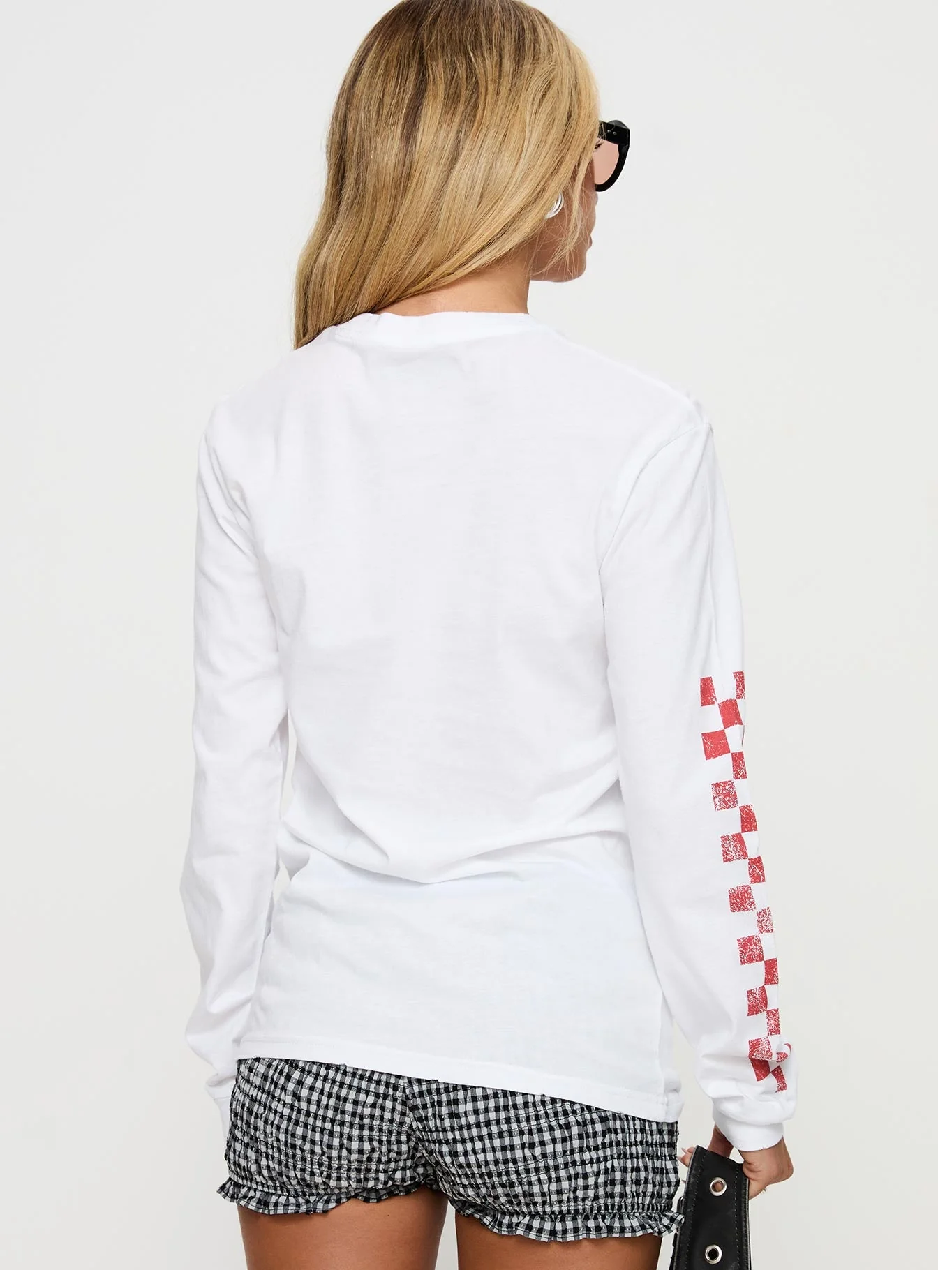 Shelby Daytona Long Sleeve Top Washed Bright White - Image 5