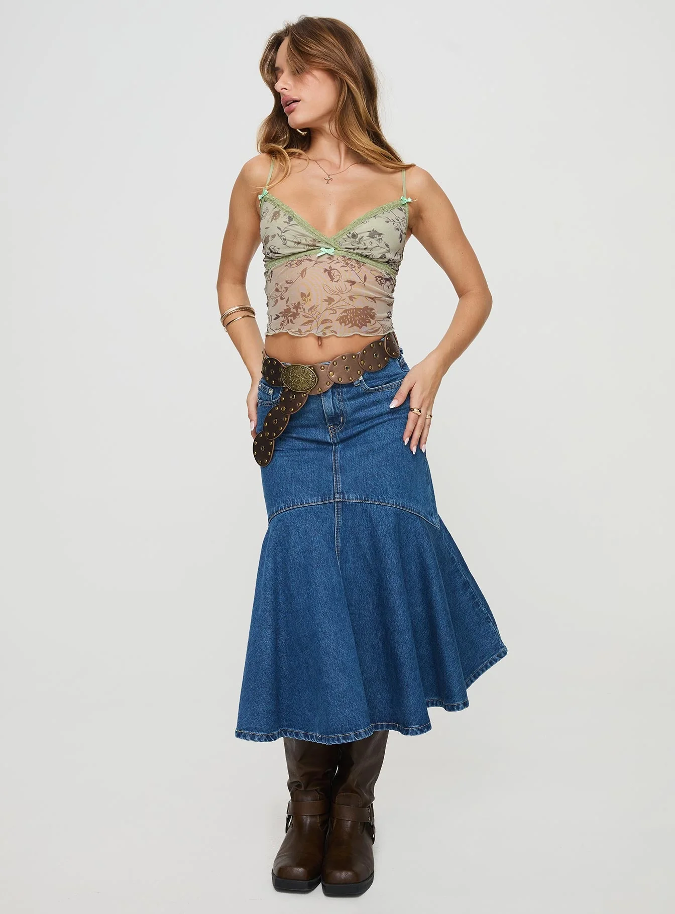 Shepherd Top Brown - Image 3