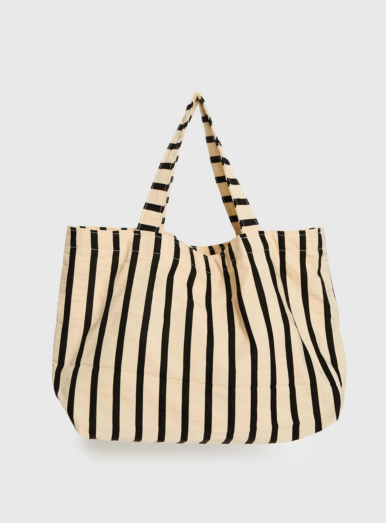 Skylaah Tote Bag Black Stripe - Image 3