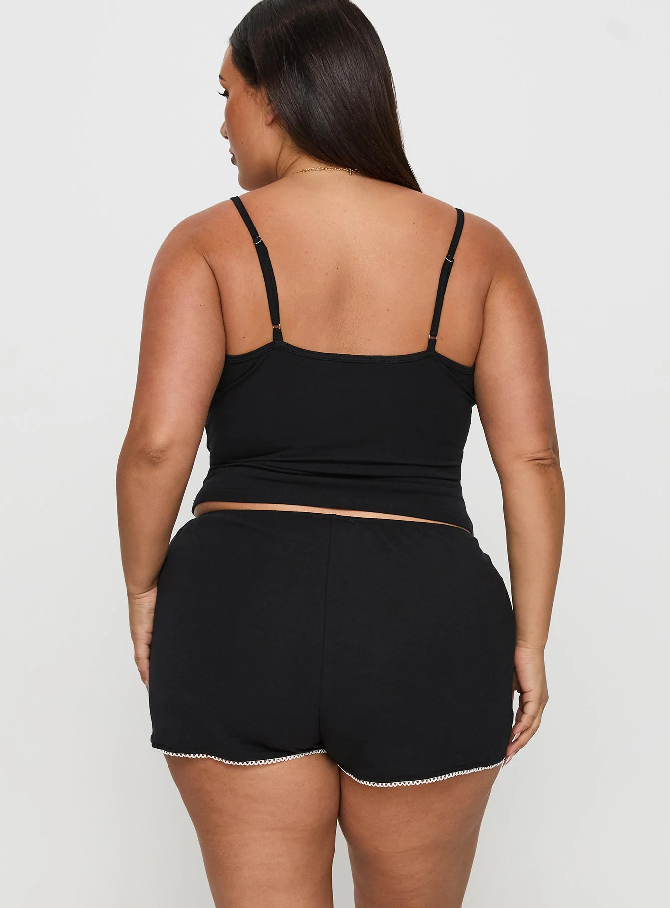 Slow Start Jersey Sleep Short Black Curve - Image 5