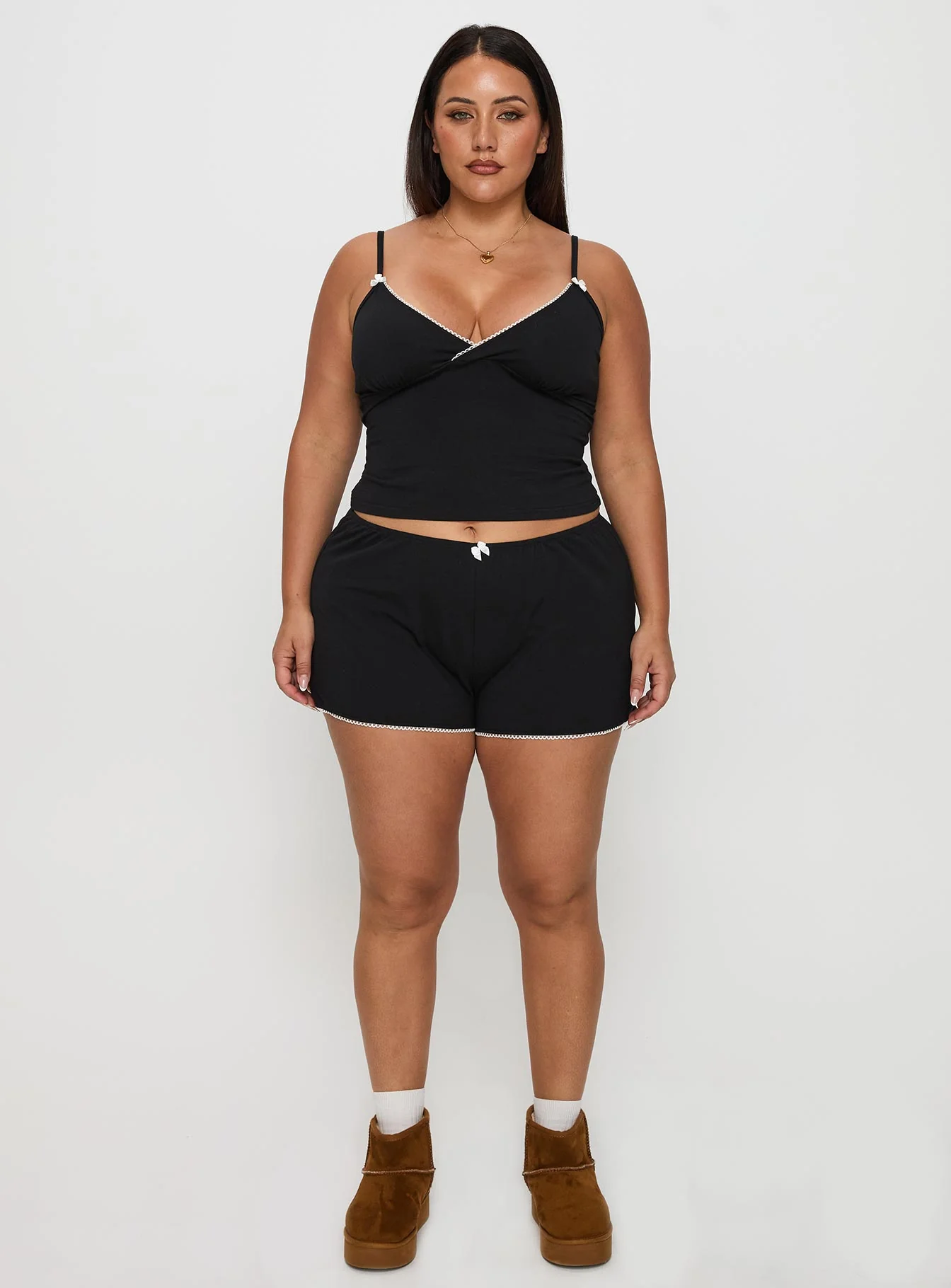 Slow Start Jersey Sleep Short Black Curve - Image 7