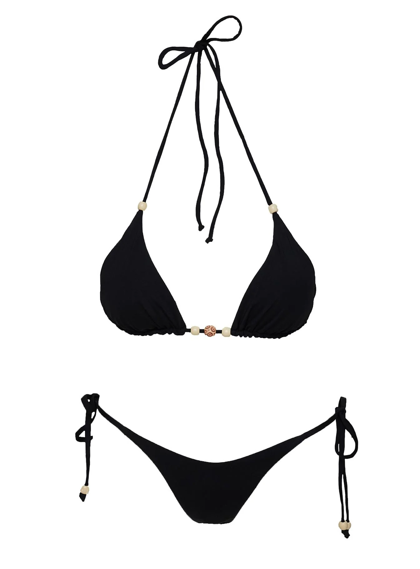 Smithie Triangle Bikini Top Black - Image 6
