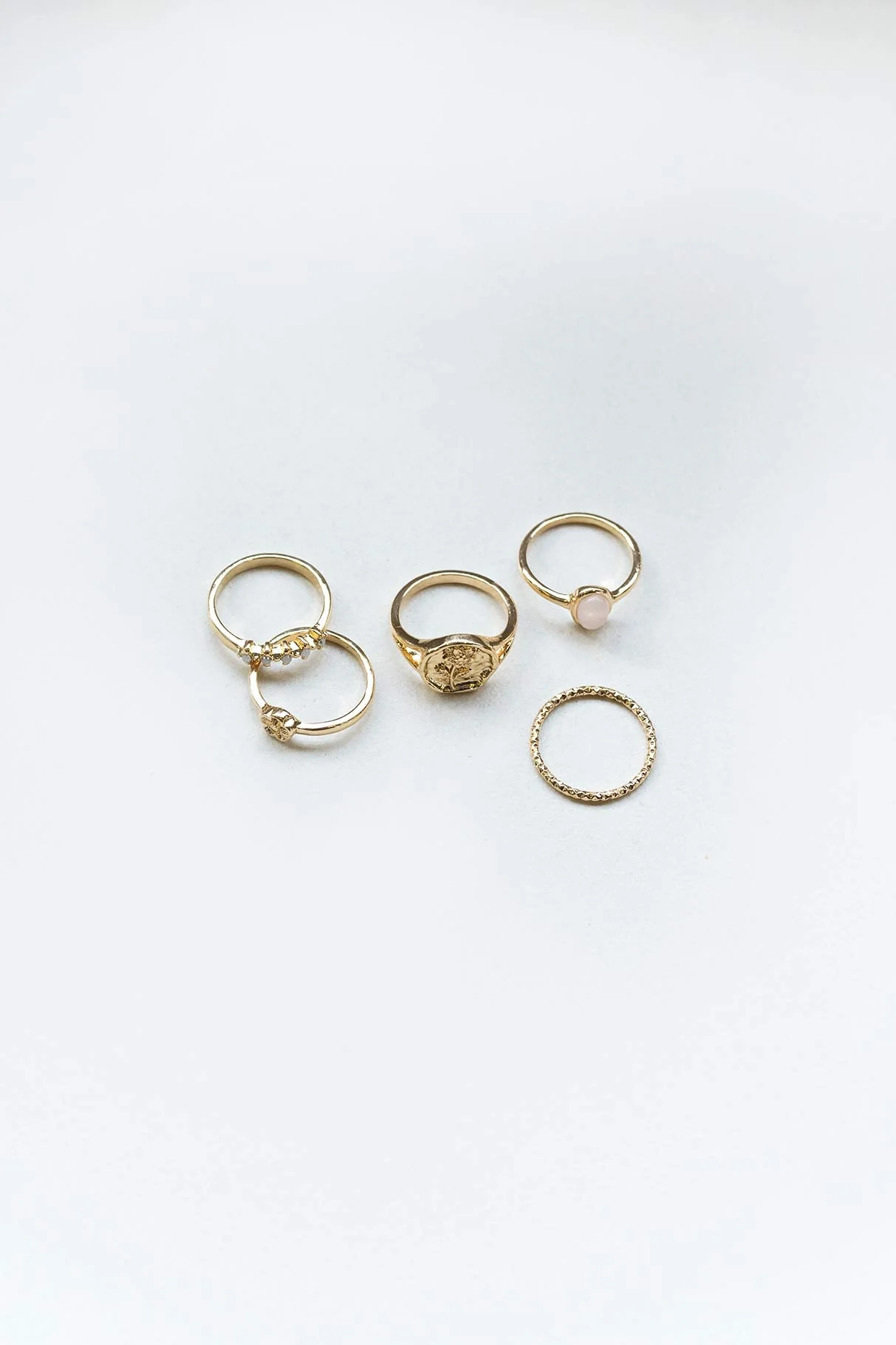 Sonia Ring Pack Gold - Image 2