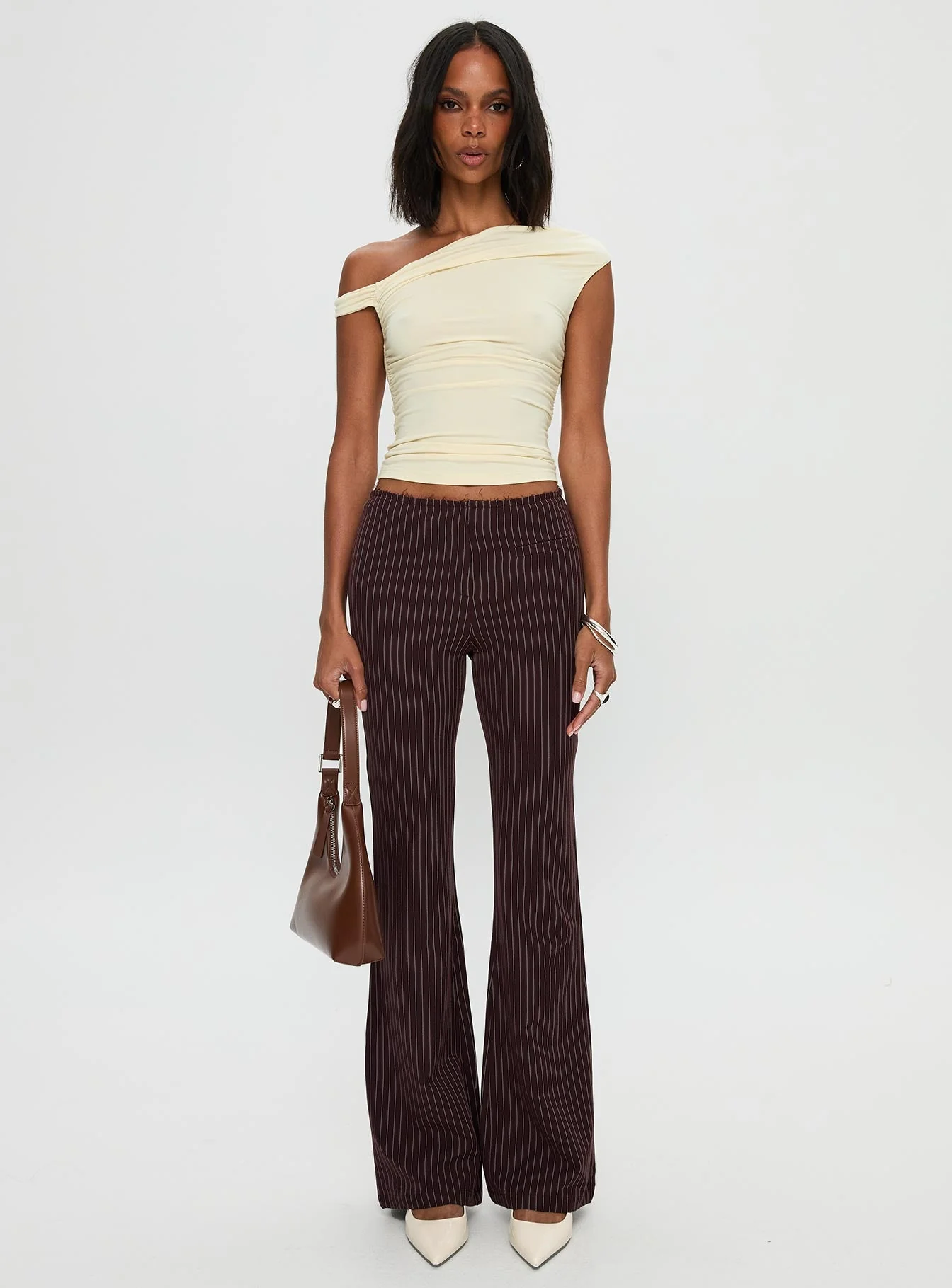 Sportia Flare Pants Brown - Image 7