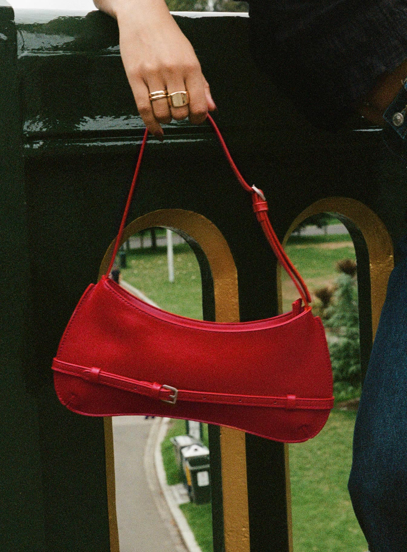 Stand For Something Shoulder Bag Red - Image 5