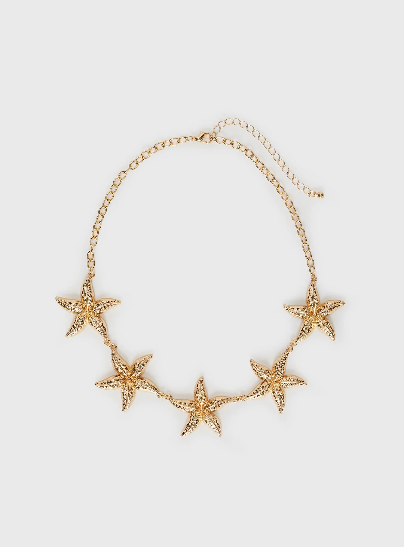 Starfish Necklace Gold - Image 2