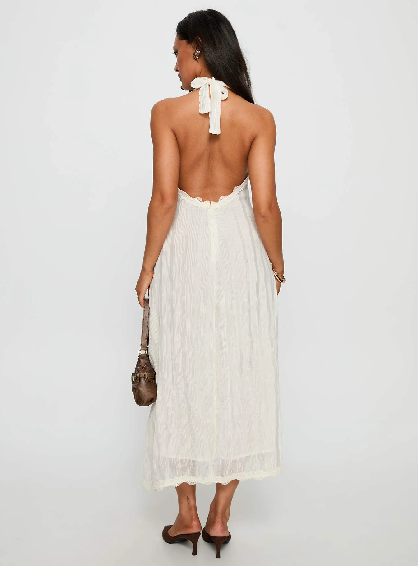 Stars Align Midi Dress Cream - Image 5