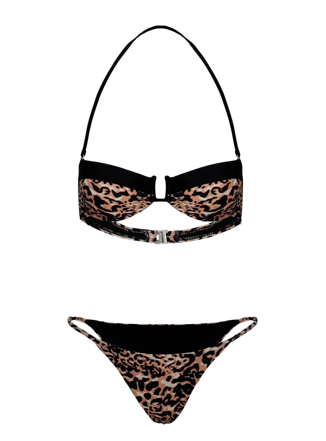 Stinger Cheeky Bikini Bottom Leopard - Image 5
