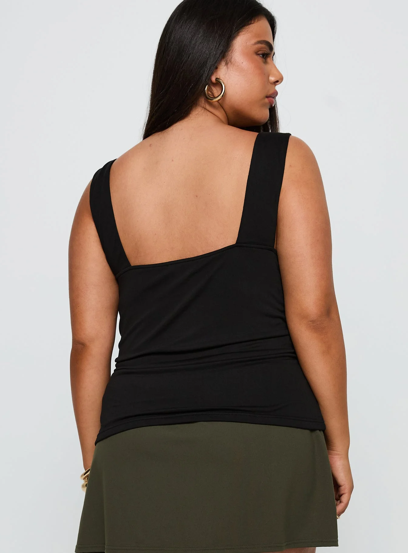 Sublime Ruched Top Black Curve - Image 4