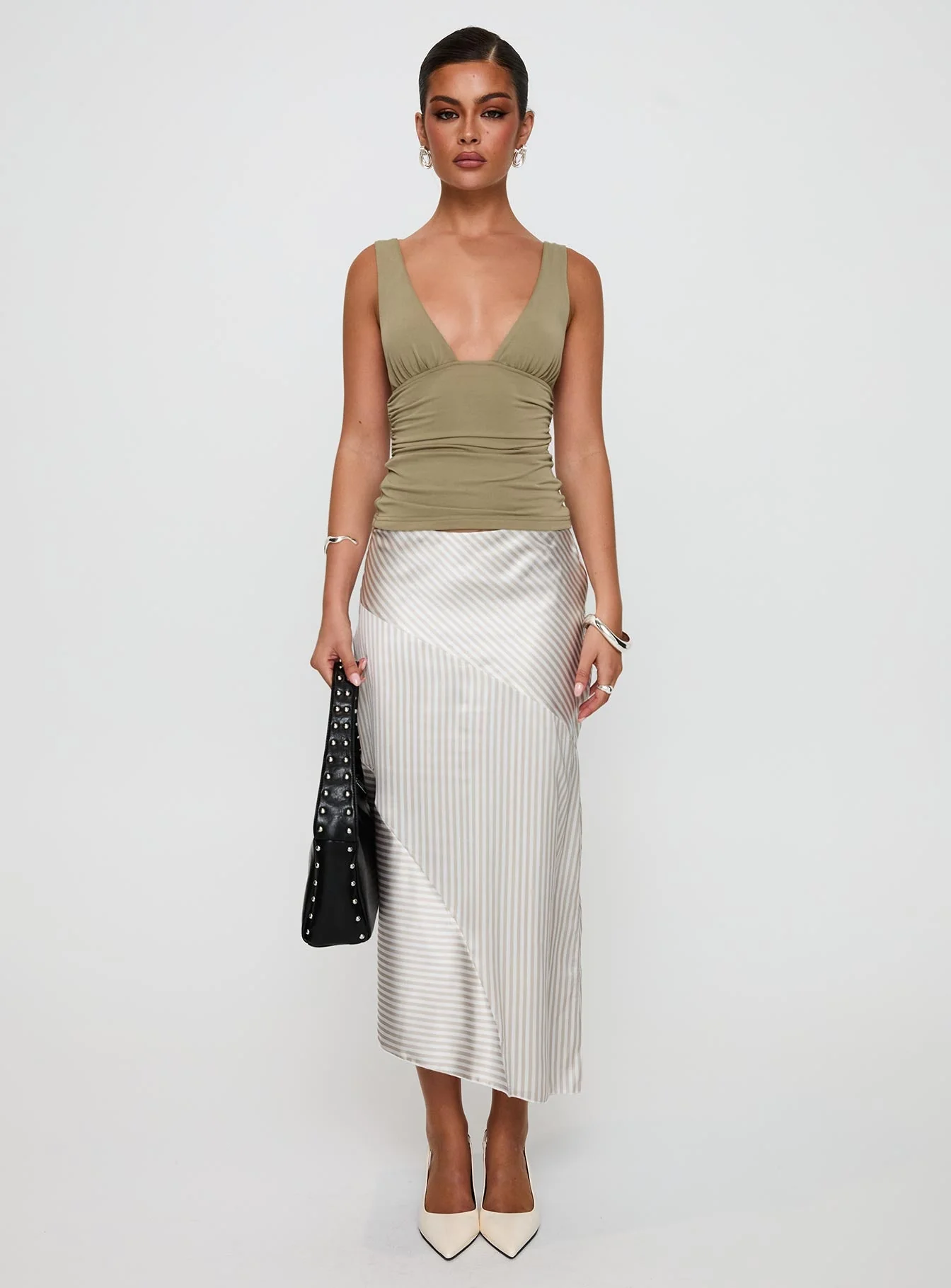 Sublime Ruched Top Green - Image 7