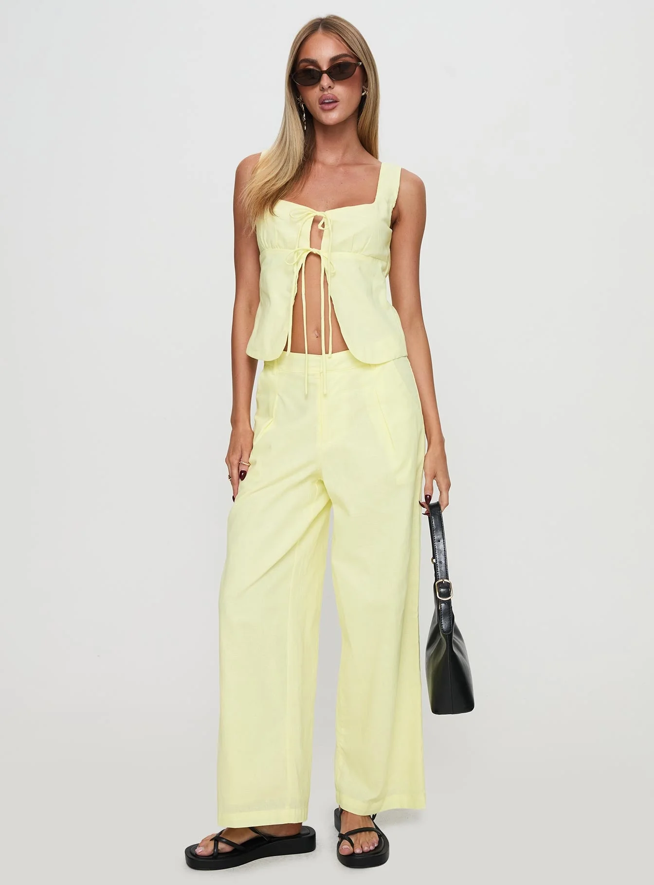 Such A Charmer Tie Up Set Yellow - Image 3