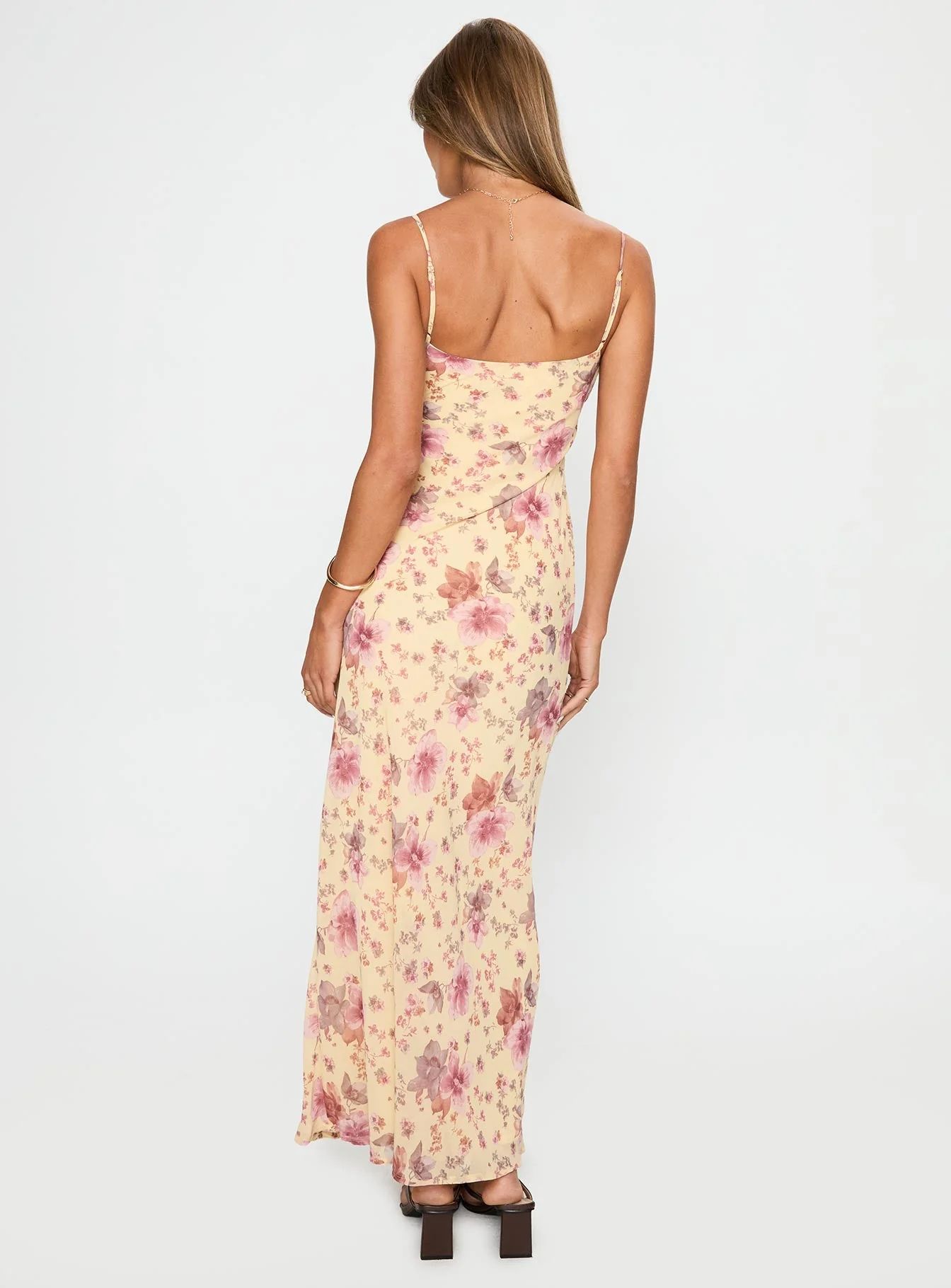 Sugar Plum Maxi Dress Cream / Floral - Image 4