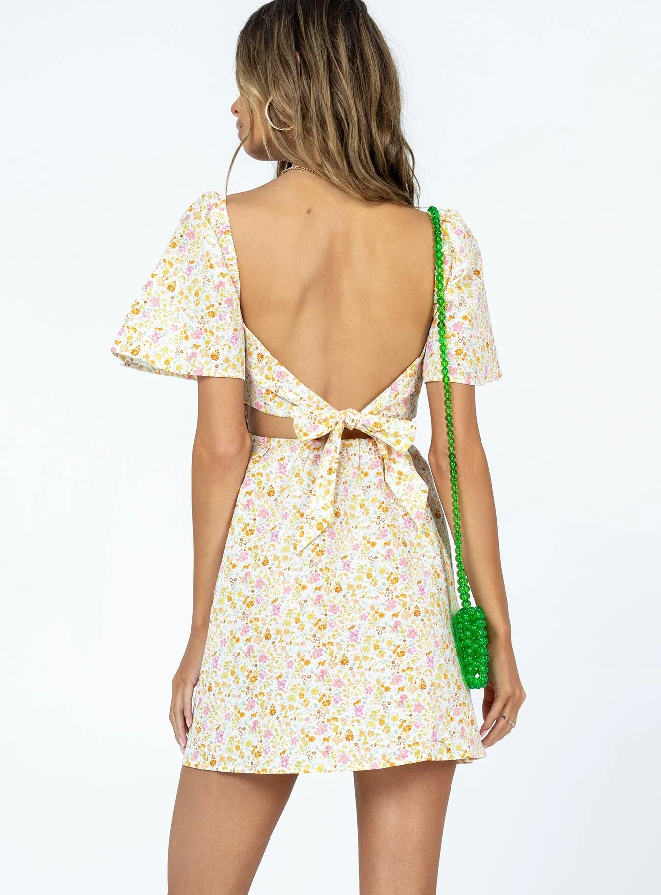 Summer Nights Mini Dress Floral - Image 6