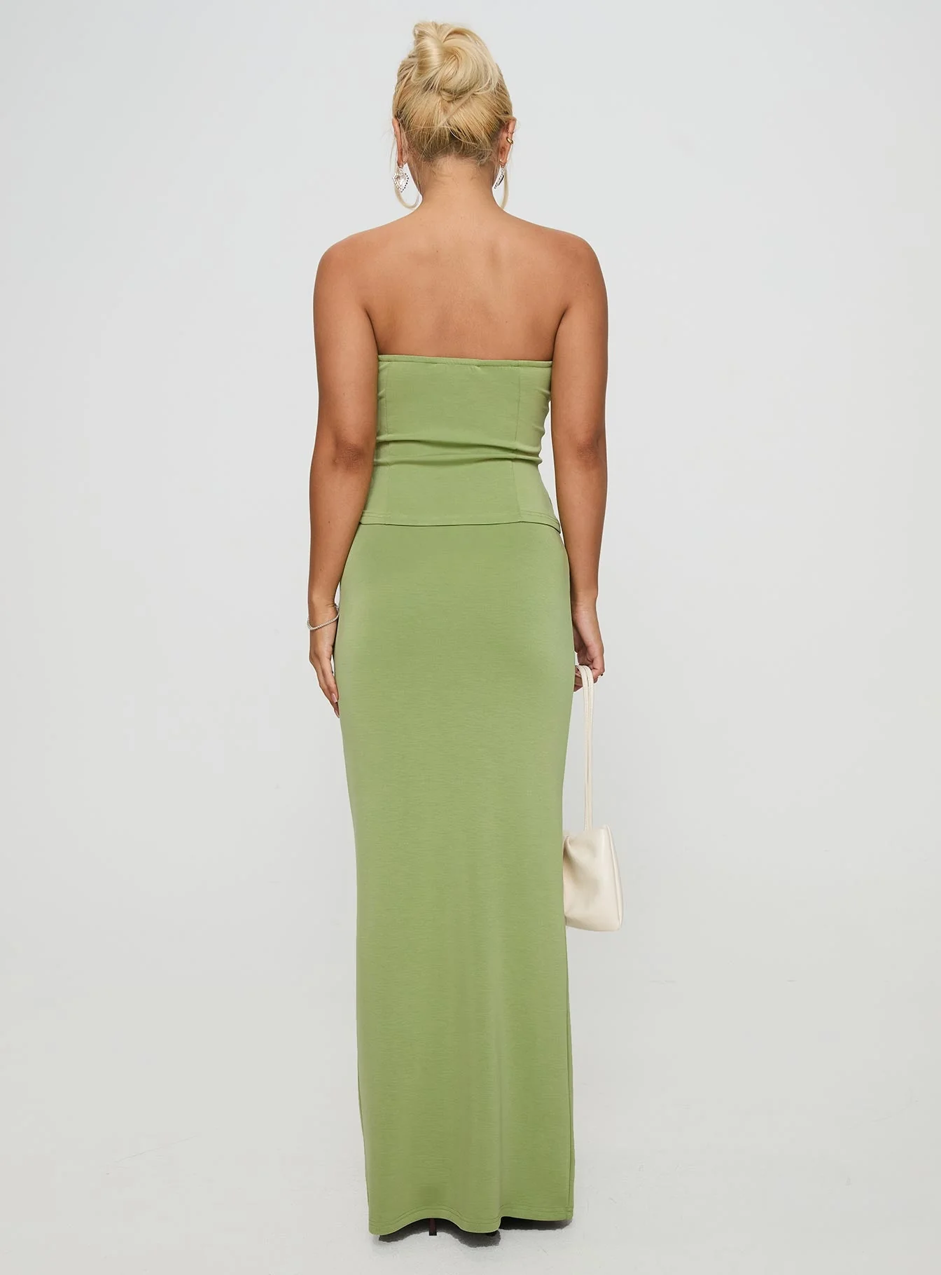 Sun Chaser Maxi Skirt Green - Image 5