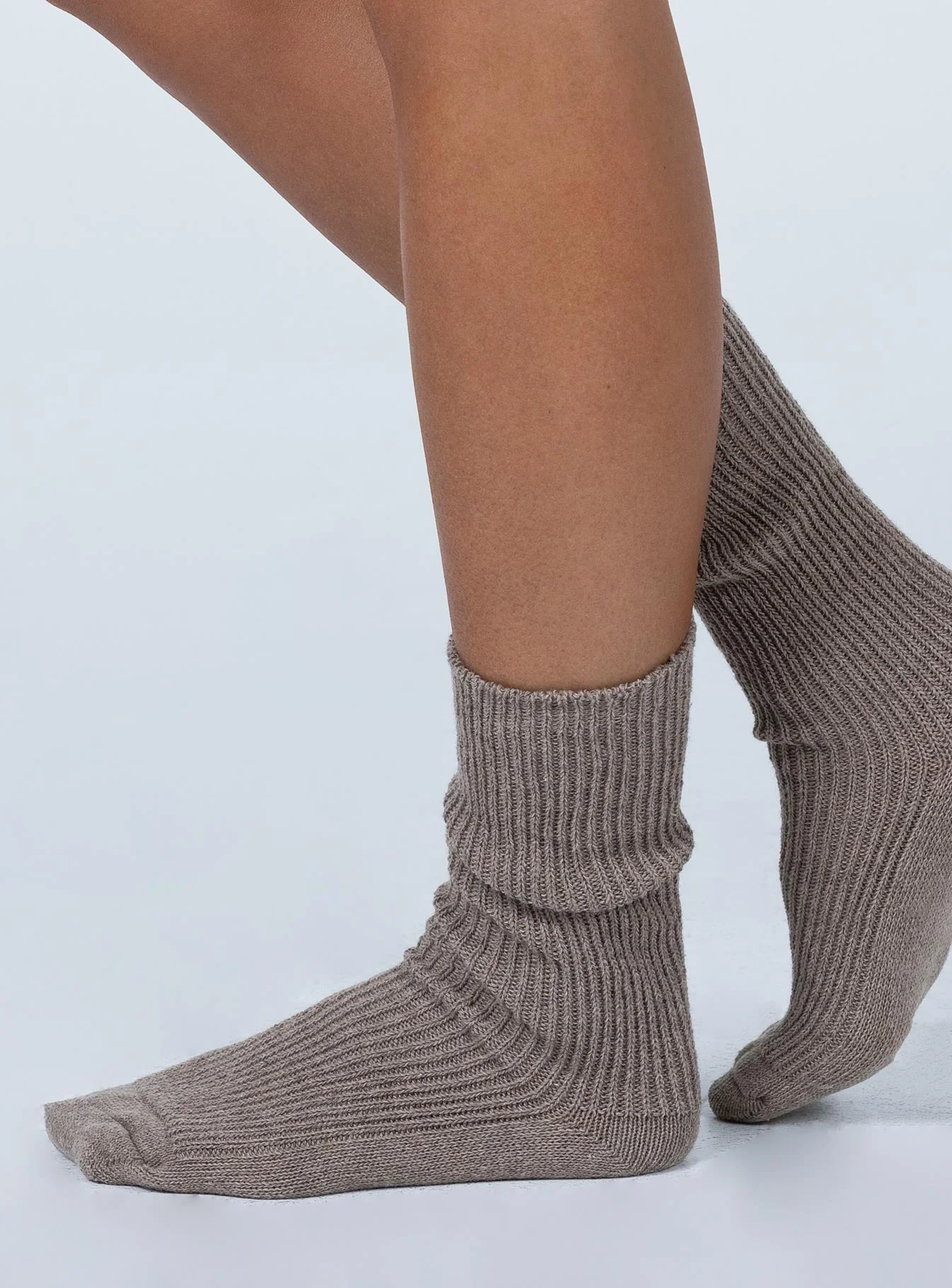 Sunday Mood Socks Beige - Image 2