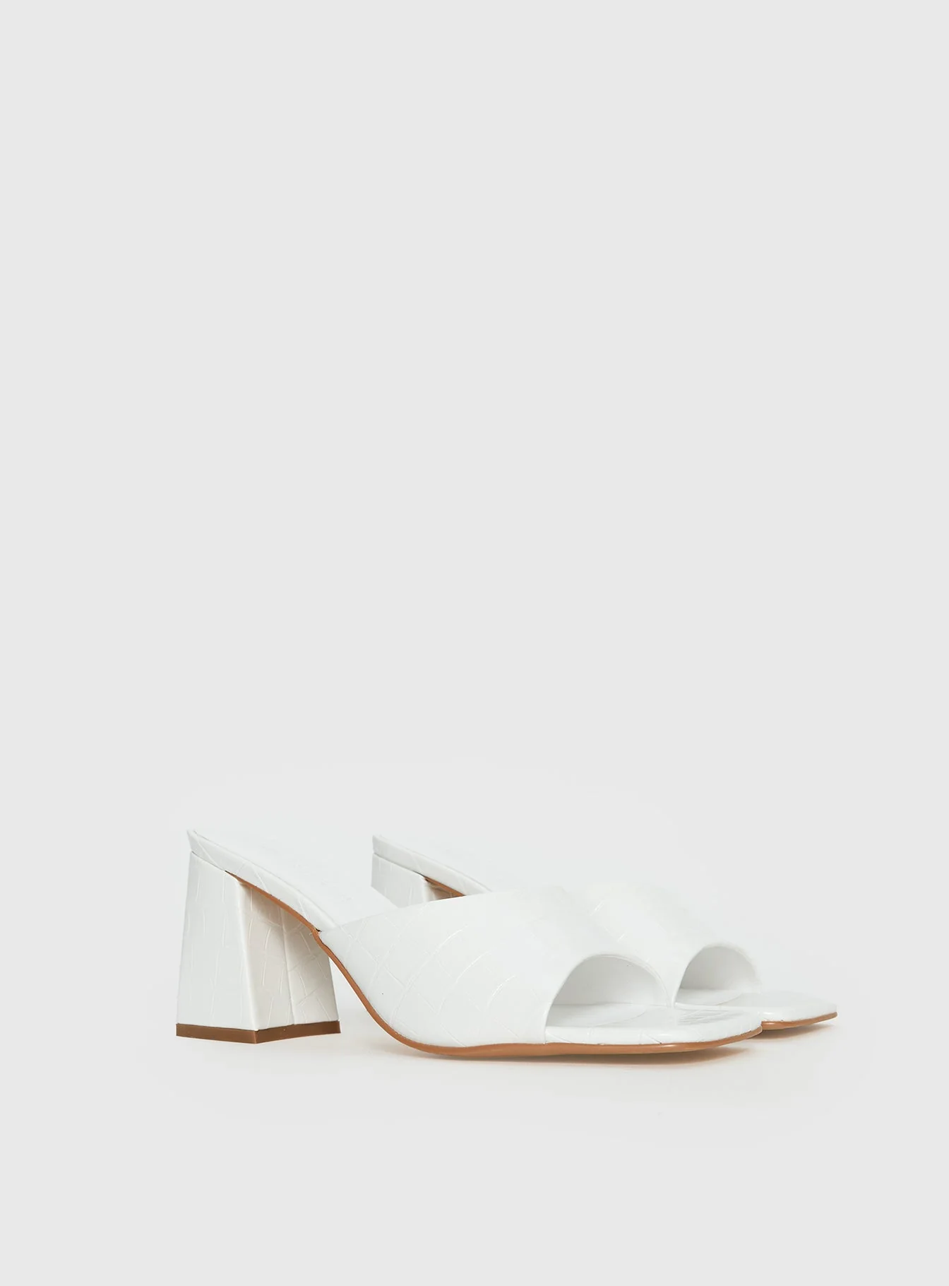 Sunset Boulevard Heels White - Image 3