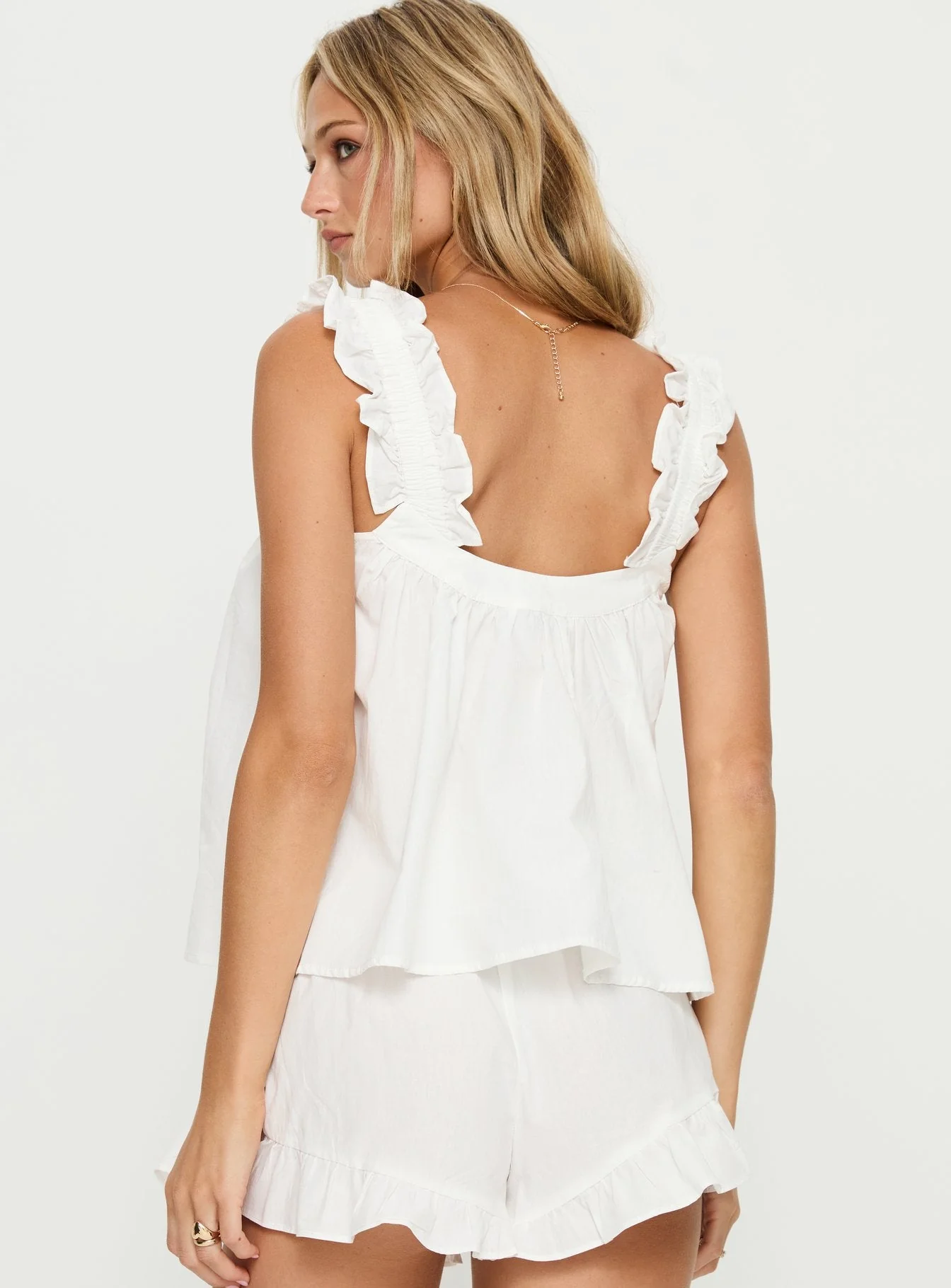 Sweetest Dreams Sleep Frill Top Cream - Image 5