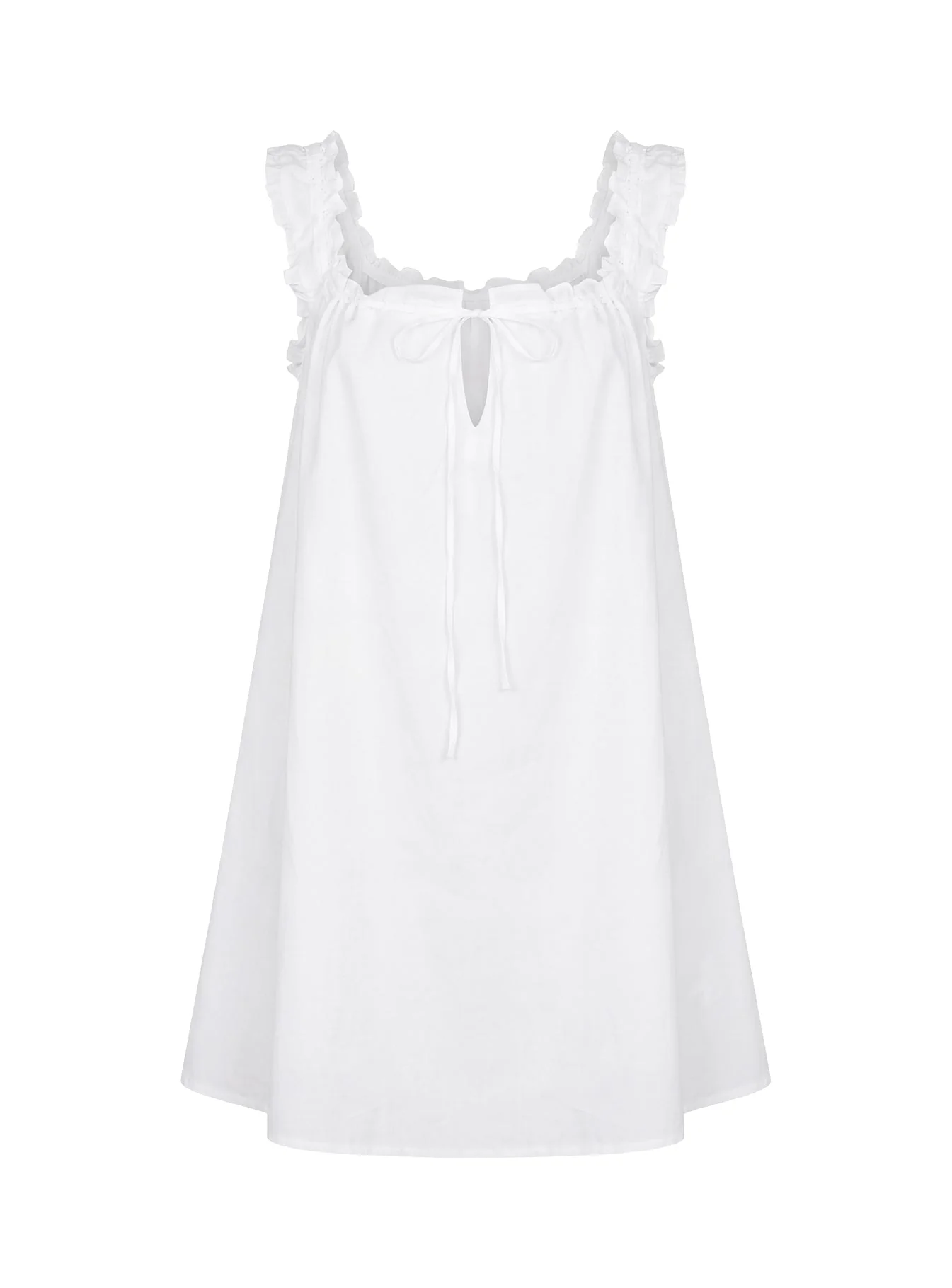 Swing Mini Dress White Tall - Image 11