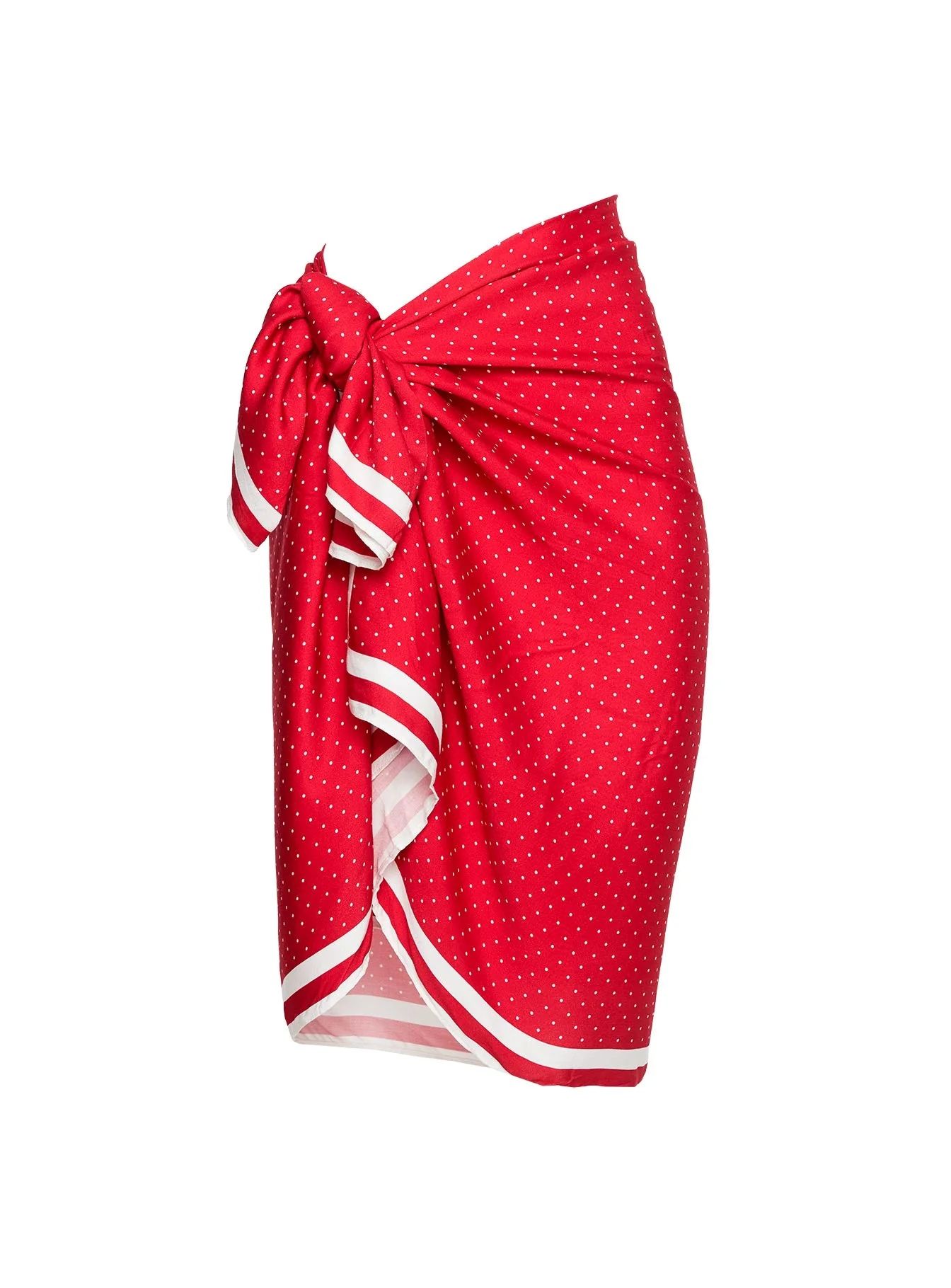 Swoon Sarong Red Polka - Image 2
