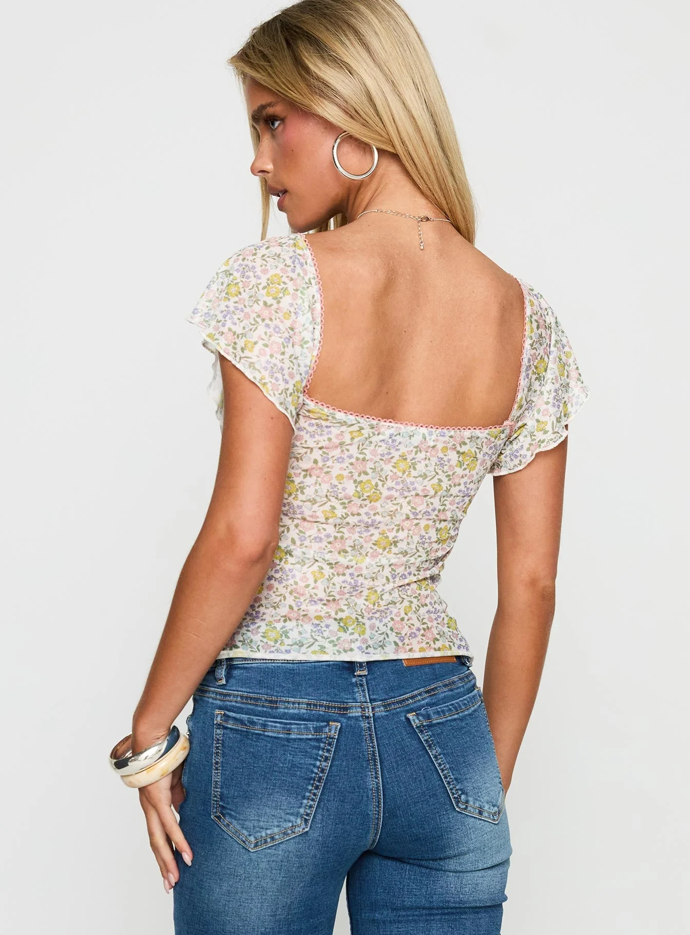 Sybilla Top Multi Floral - Image 4