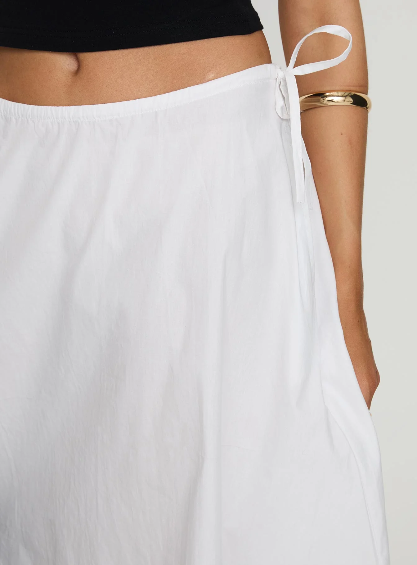 Taka Midi Skirt White - Image 6