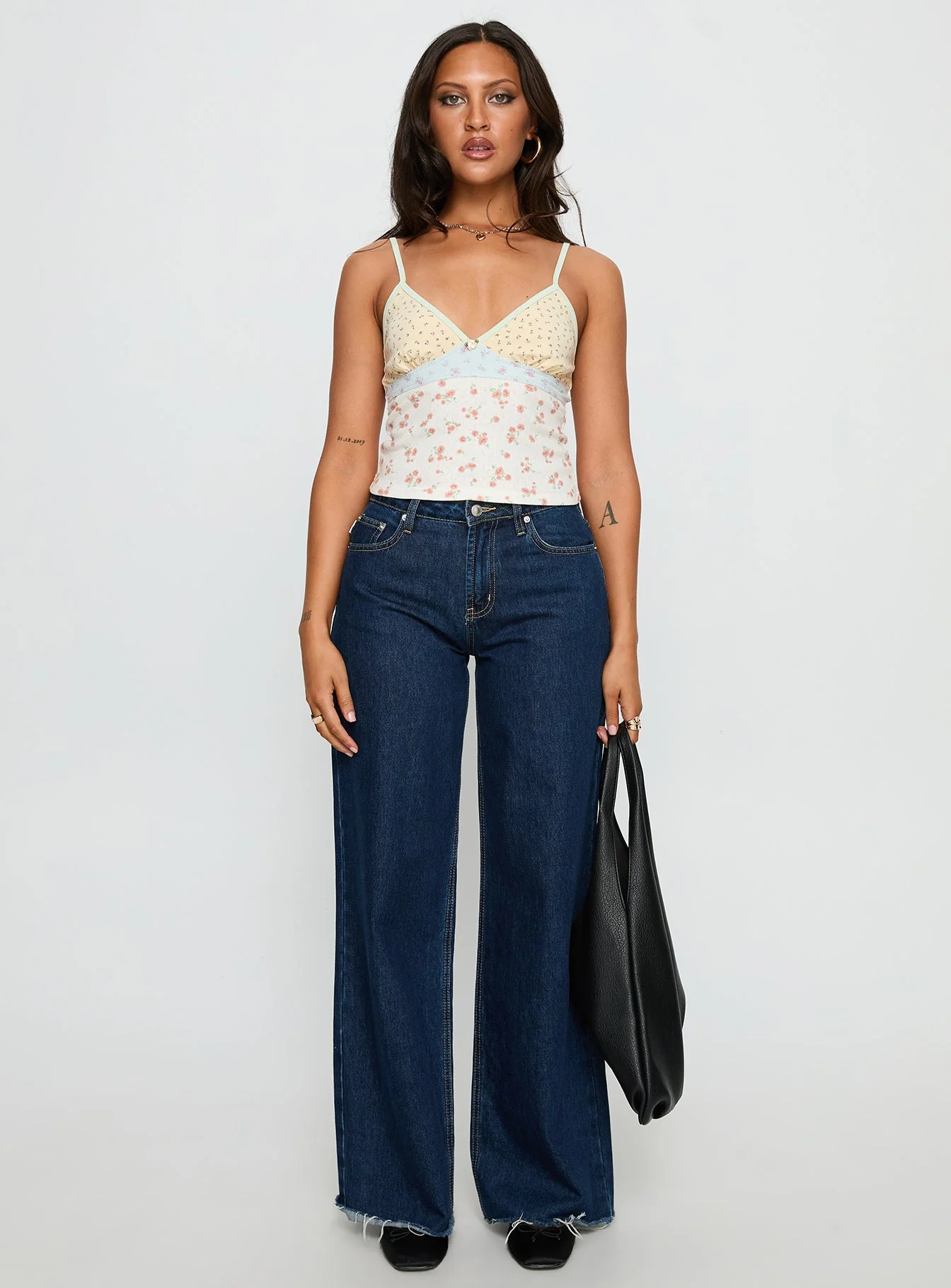 Talene Patchwork Cami Top Multi - Image 6