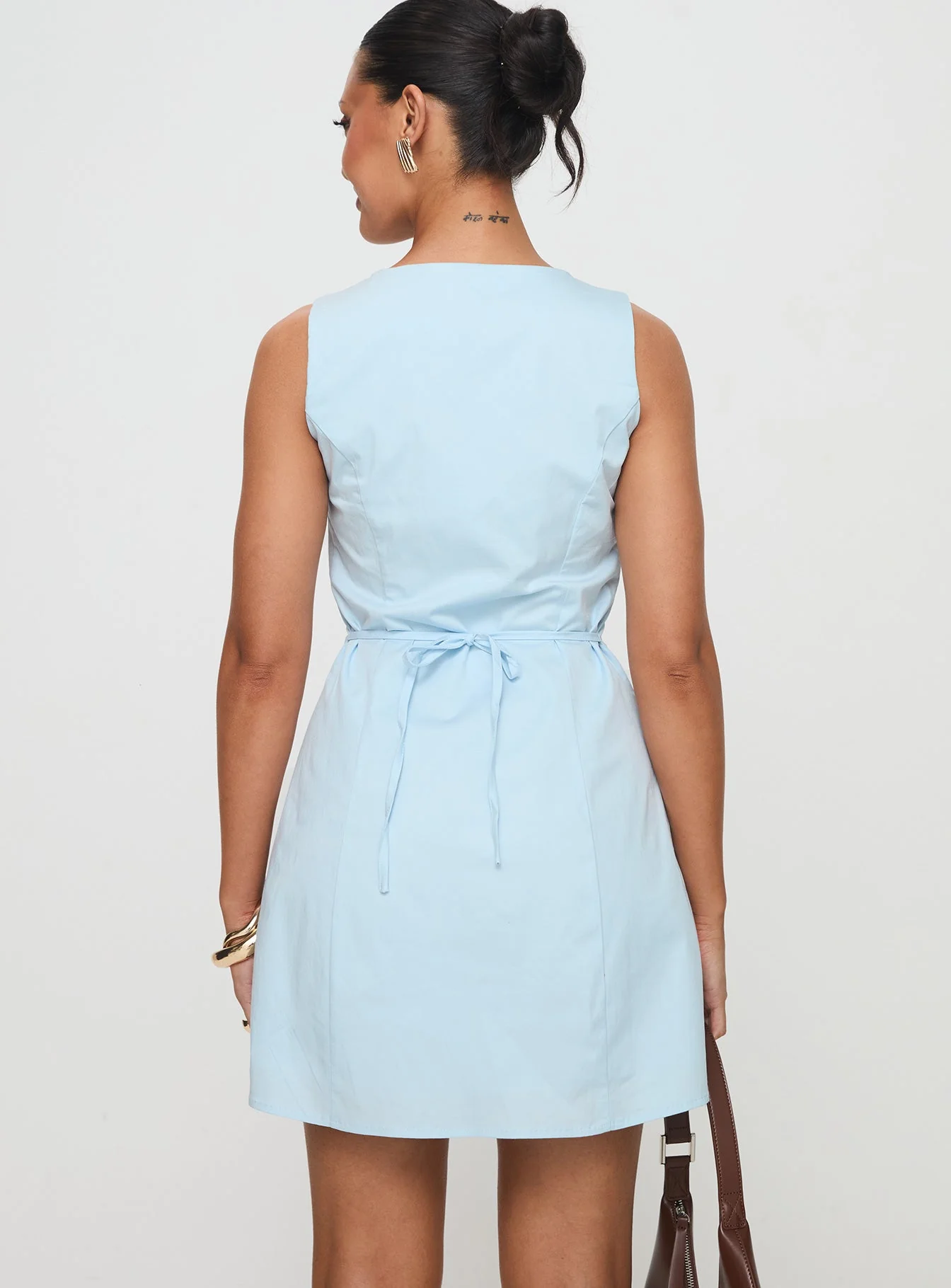Talisse Dress Blue Petite - Image 5
