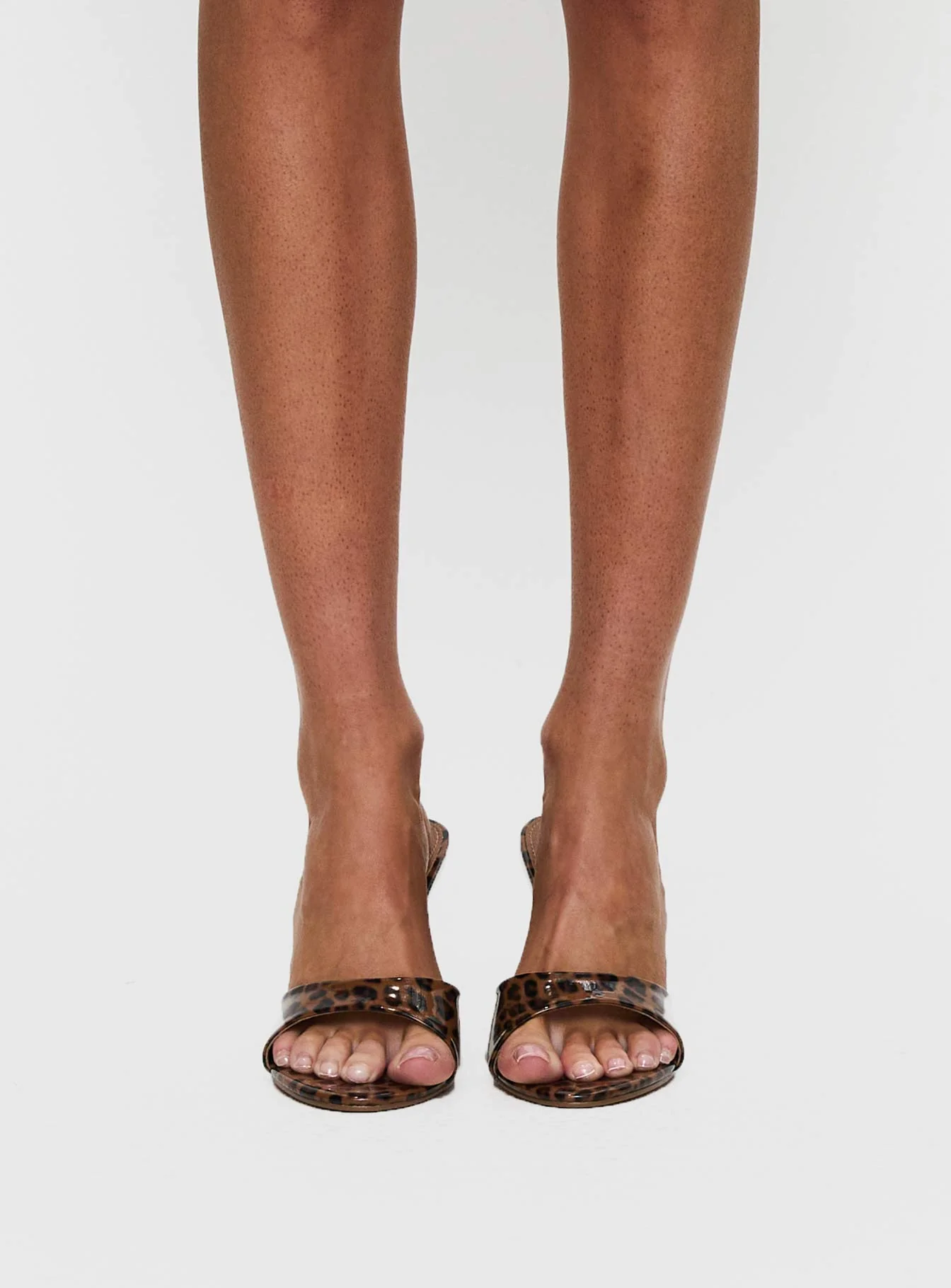 Techh Heels Leopard Patent - Image 2