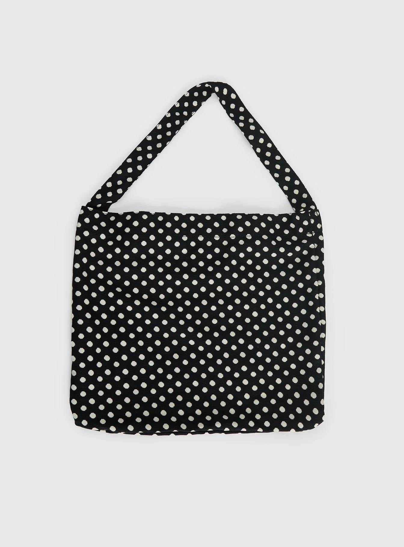Tempting Tote Bag Black Polka - Image 5