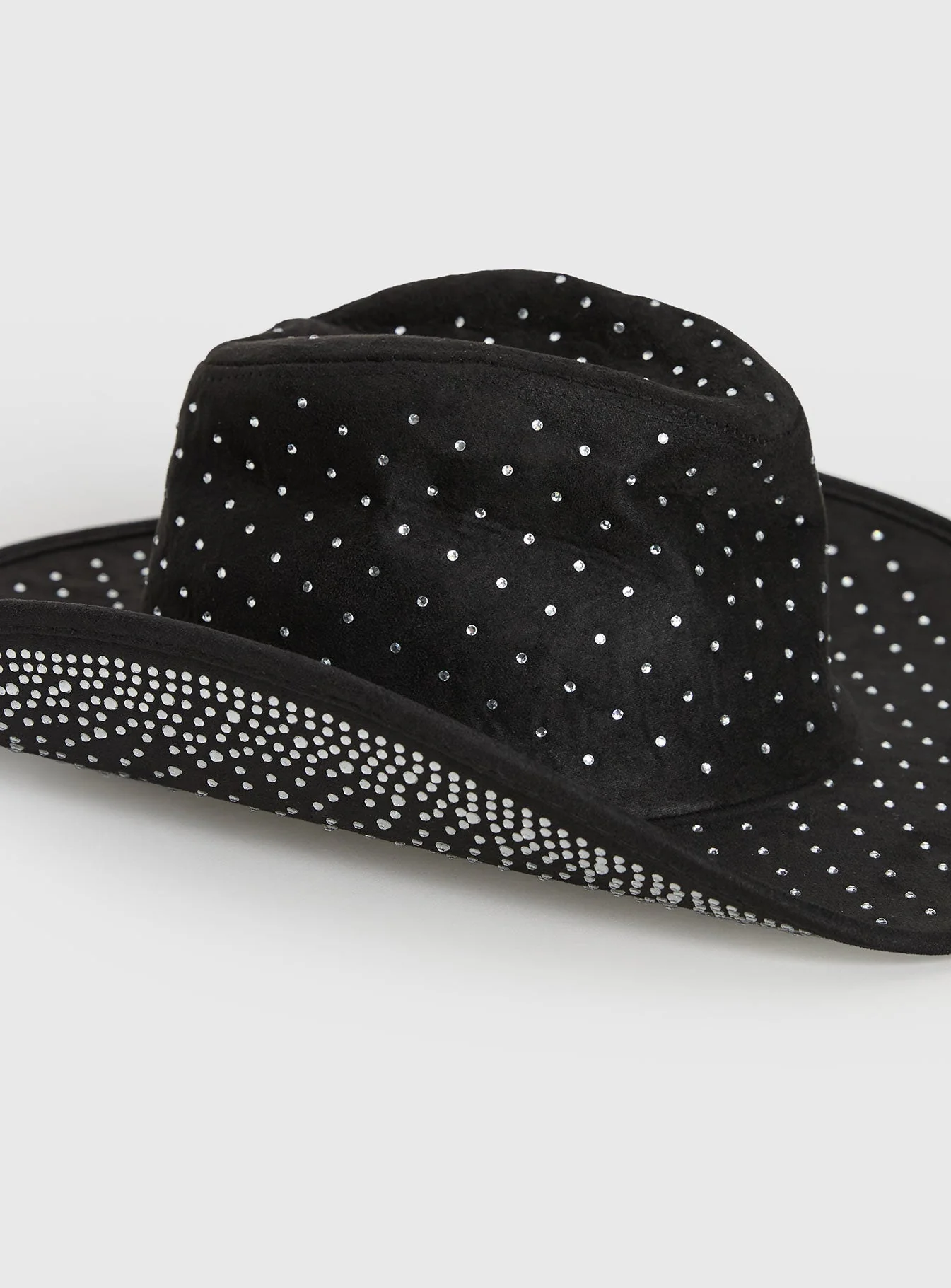Tennessee Diamante Cowboy Hat Black - Image 5