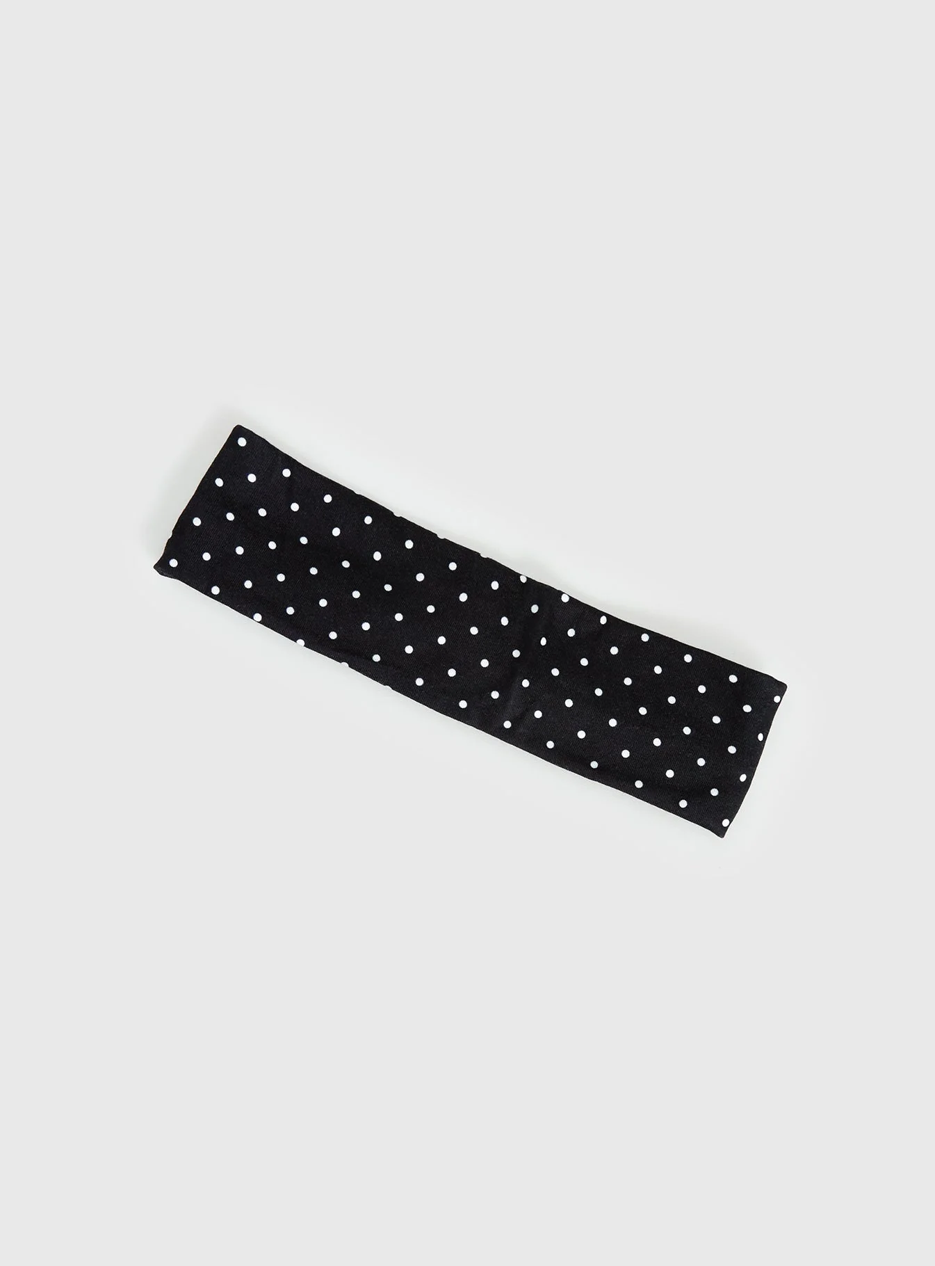 The Juney Headband Black Polka Dot - Image 2