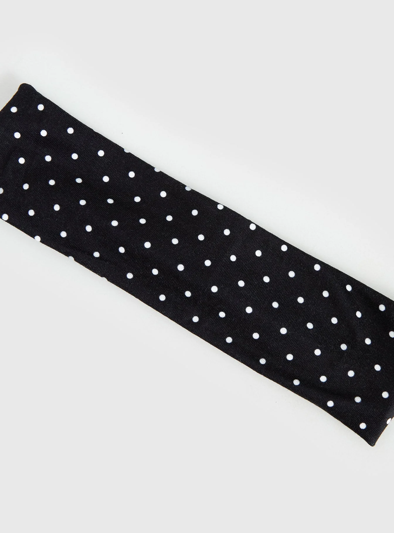 The Juney Headband Black Polka Dot - Image 4