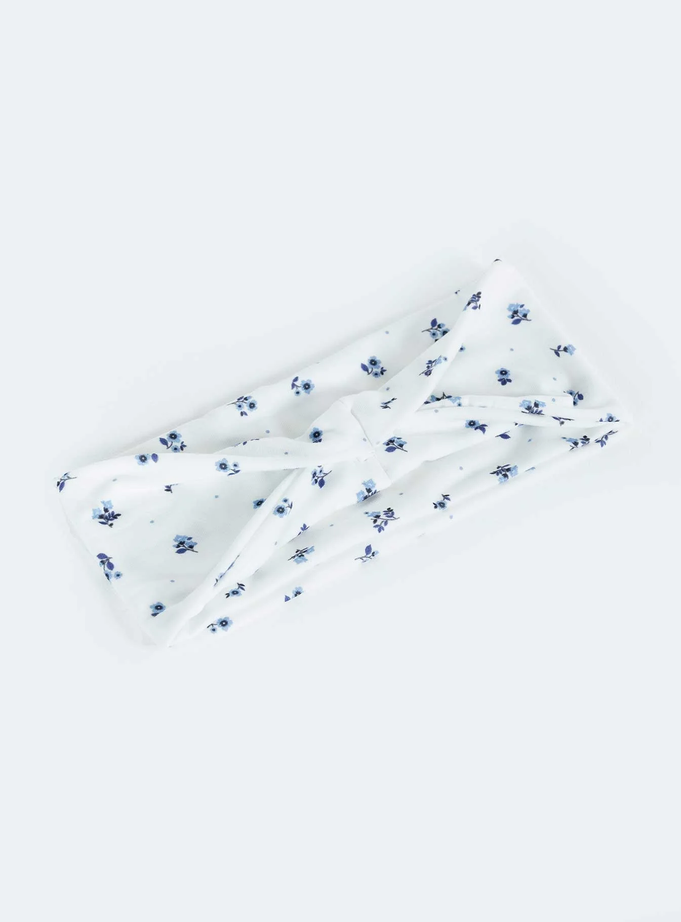 The Juney Headband Blue Floral - Image 3