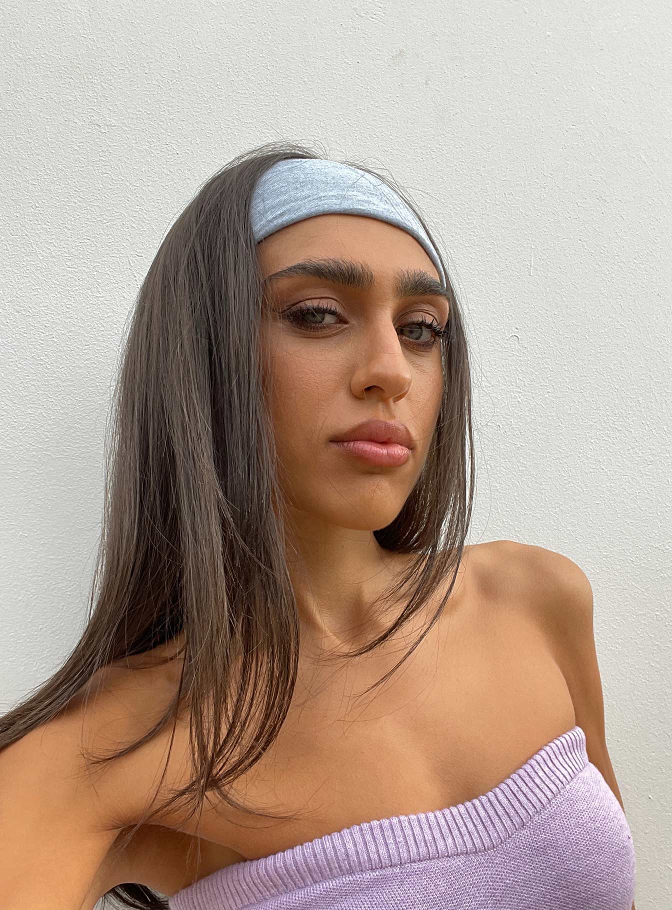 The Juney Headband Grey Marle - Image 2
