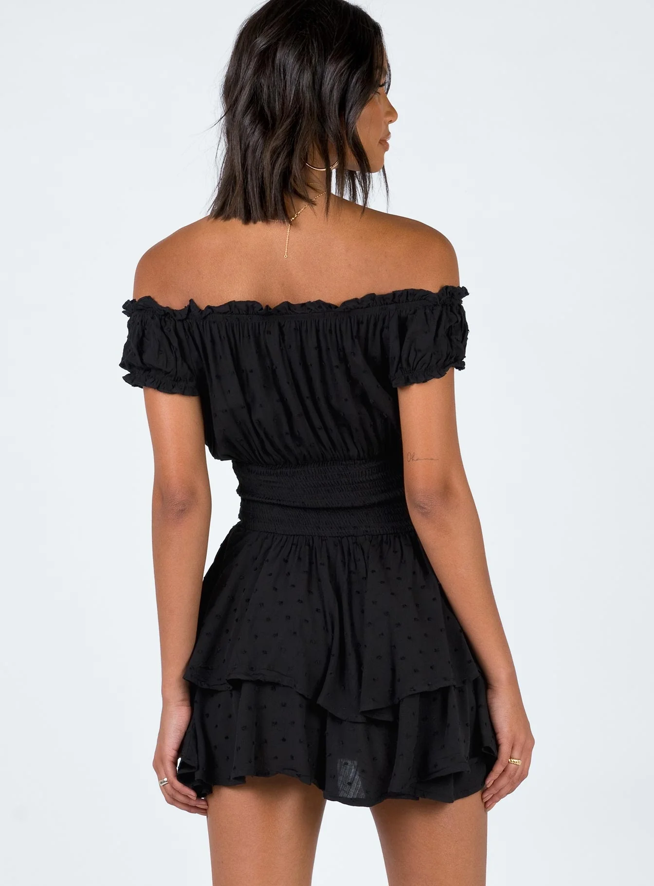 The Love Galore Playsuit Black - Image 5