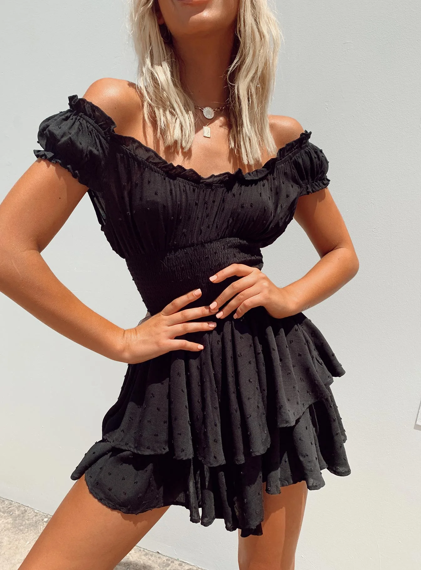 The Love Galore Playsuit Black - Image 6