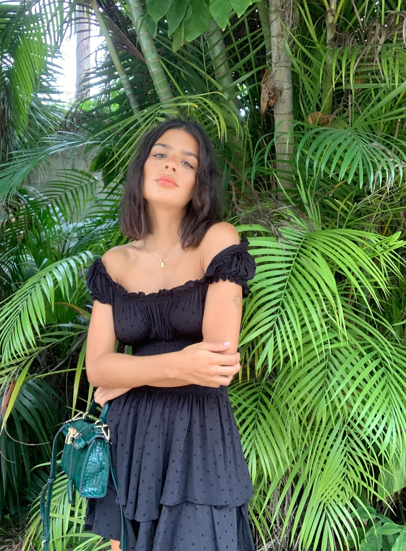 The Love Galore Playsuit Black - Image 7