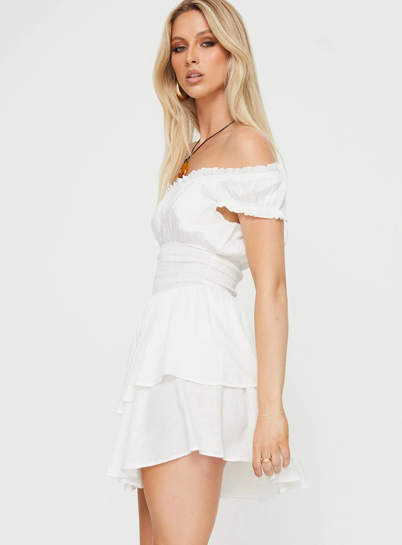 The Love Galore Romper White Tall - Image 4