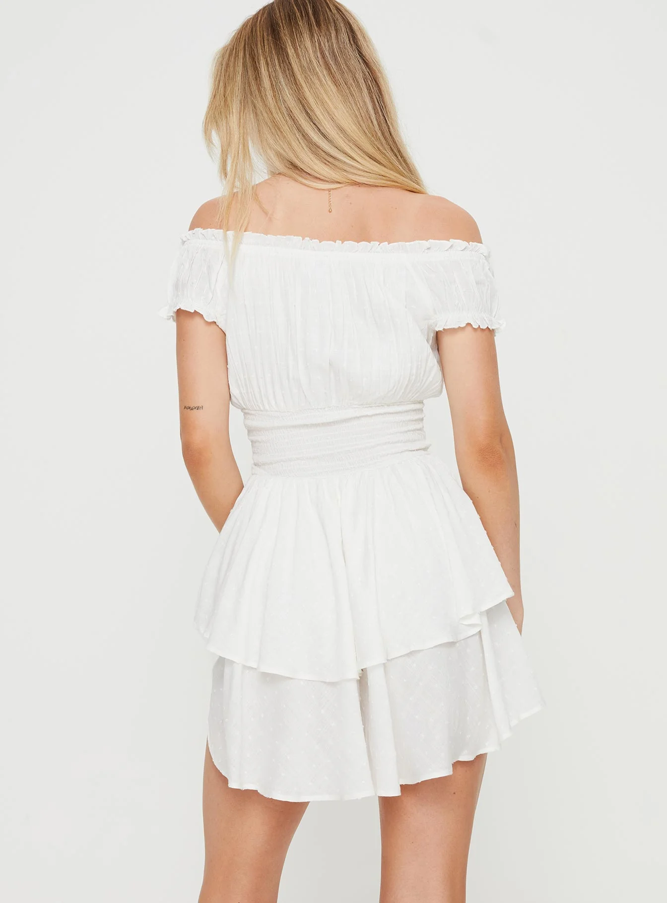 The Love Galore Romper White Tall - Image 5