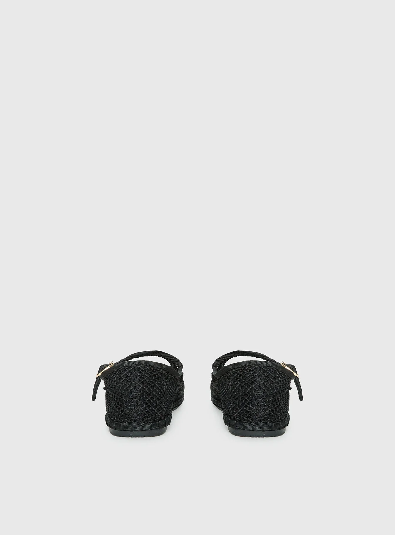 Therapy Alicante Mesh Ballet Flats Black - Image 7