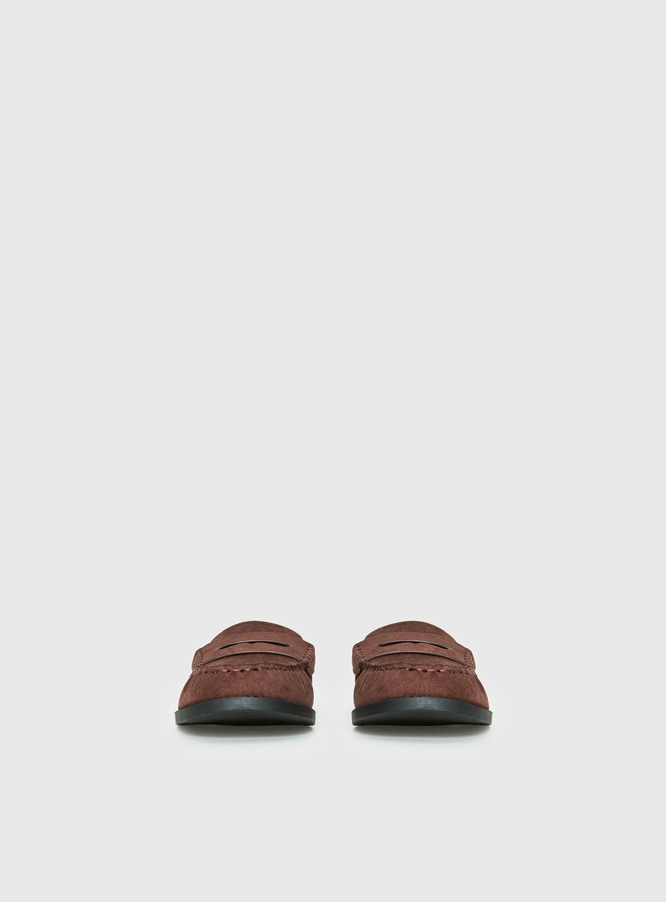 Therapy Atticus Faux Suede Slip On Loafer Brown - Image 3