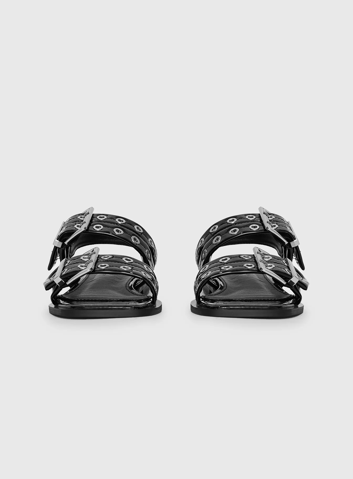 Therapy Elemental Sandals Black Patent - Image 4