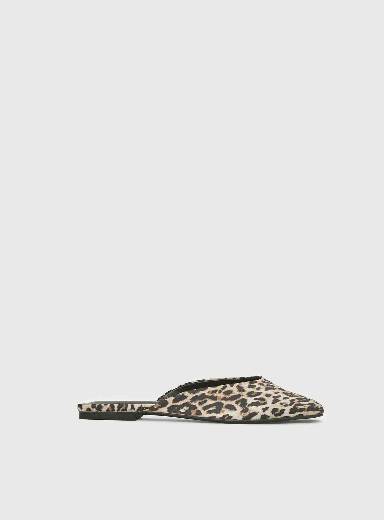 Therapy Gabbi Flats Leopard Satin - Image 2